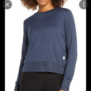 Vuori Daydream Crew Azure Heather size large